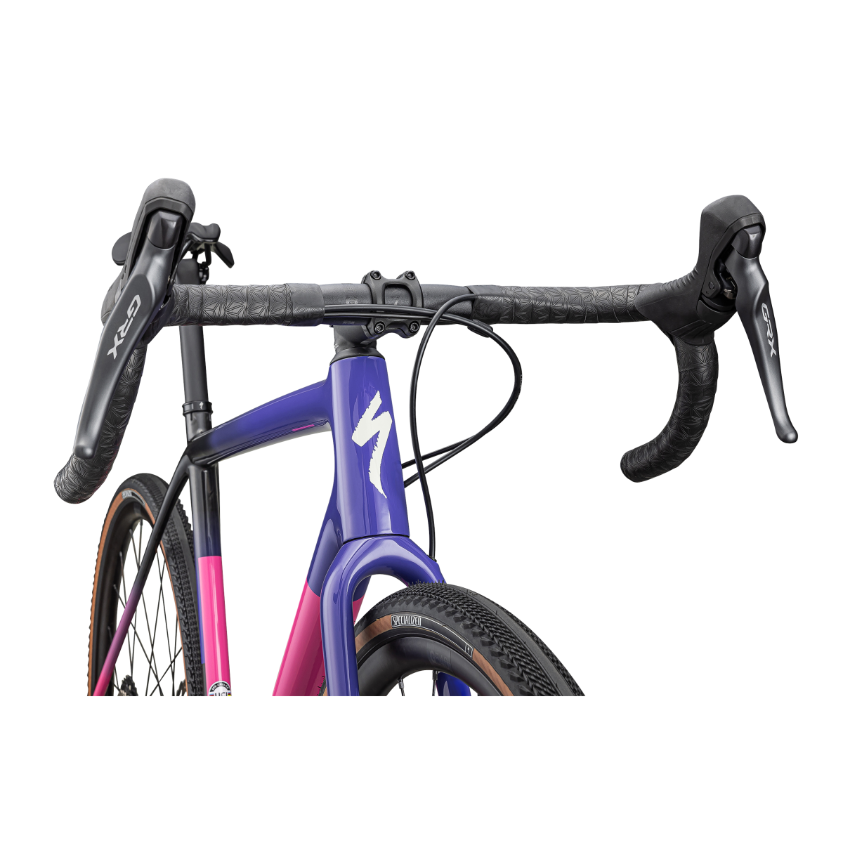 Specialized Crux Comp gravel dviratis | Purple Haze - Rebel Pink